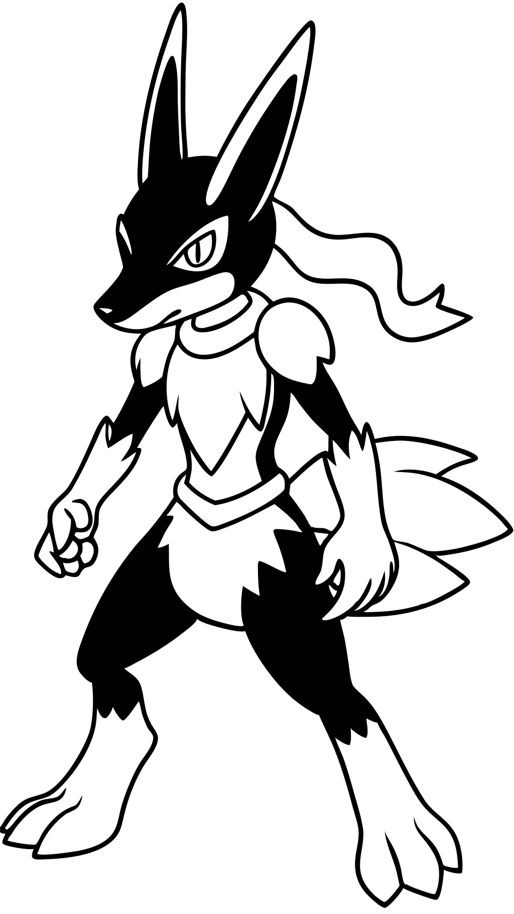 coloriages lucario